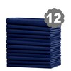 XWZO Cloth Napkins 12 Pack 18x18 inches, Washable and Reusable