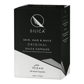 QSilica Skin, Hair & Nails Original Silica Capsules, 50 capsules