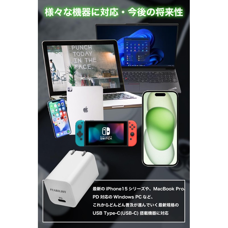 [Ultra Small & Lightweight Japanese Brand] PD Rapid Charger, 65W