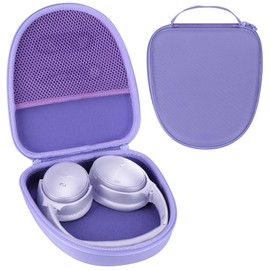 RIYADAone Hard Case Compatible with Bose QuietComfort Ultra/45 Noise Cancelling Headphones (Purple)