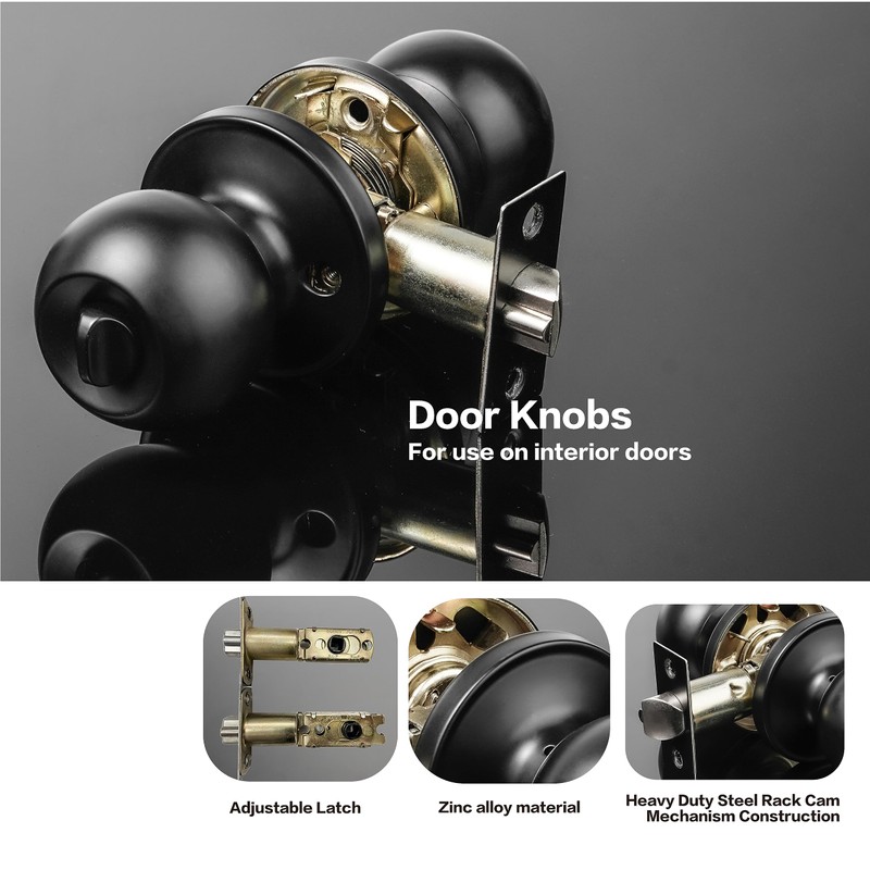 Front Door Lock Set Exterior Door Lock Set with Deadbolt,