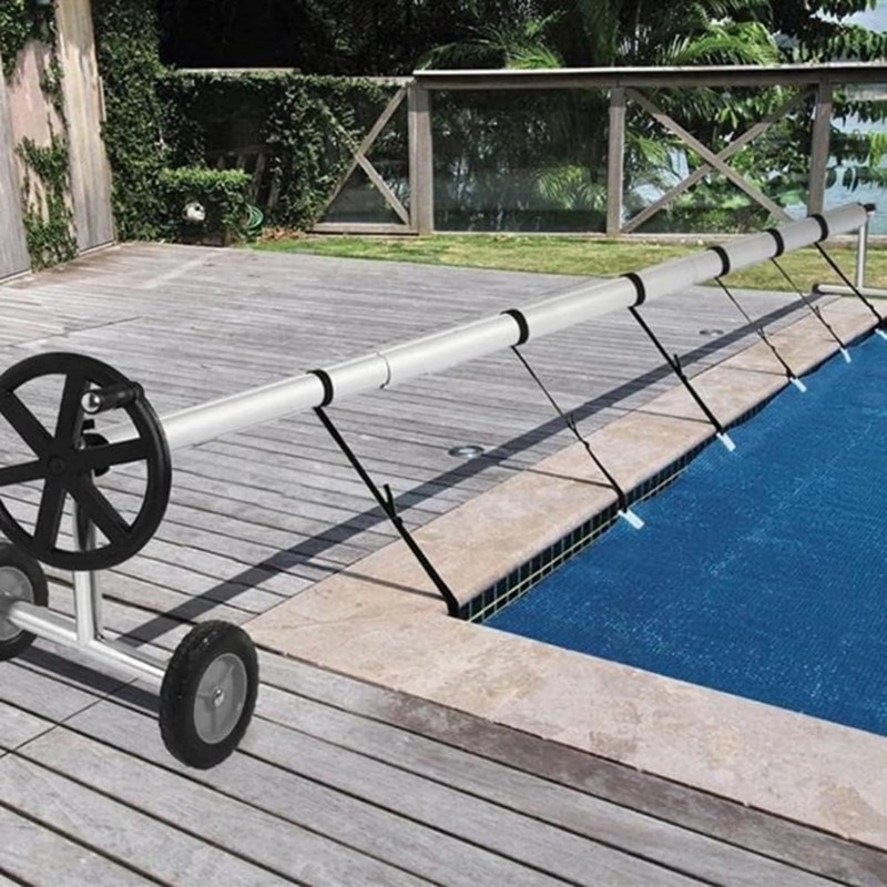 SNOKAY 8 Pcs Pool Solar Cover Reel Attachment Kit -