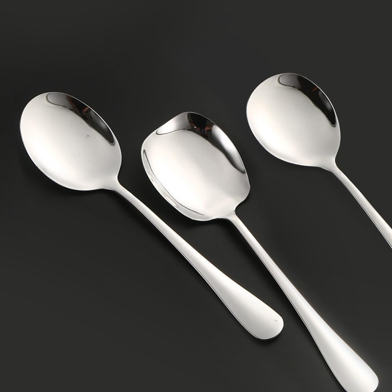 3 Pcs Serving Spoon, Serving Spoons Large Set Tablespoons Kitchen