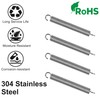 GUNGY Tension Springs with Hooks Stainless Steel Tension Spring Tension