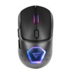 GAME FACTOR MOW700-BK Mouse Gamer Inalambrico Pixart 3395 Iluminacion RGB