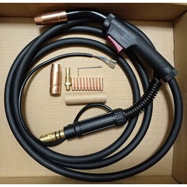 MIG WELDING GUN &TORCH 10' 150AMP fits Lincoln MIG Pak 10, MIG Pak 15, Pro 100, Pro 155, Pro-MIG 135, Pro-MIG 175, Weldmark 135 Plus