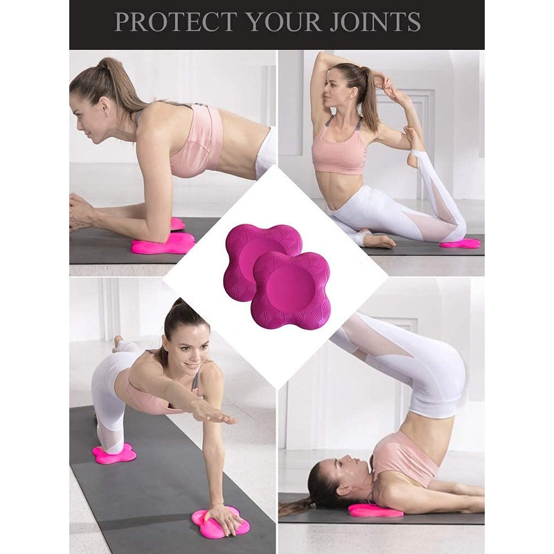 Zealtop Yoga Knee Pads Cushion Extra Thick for Knees Elbows