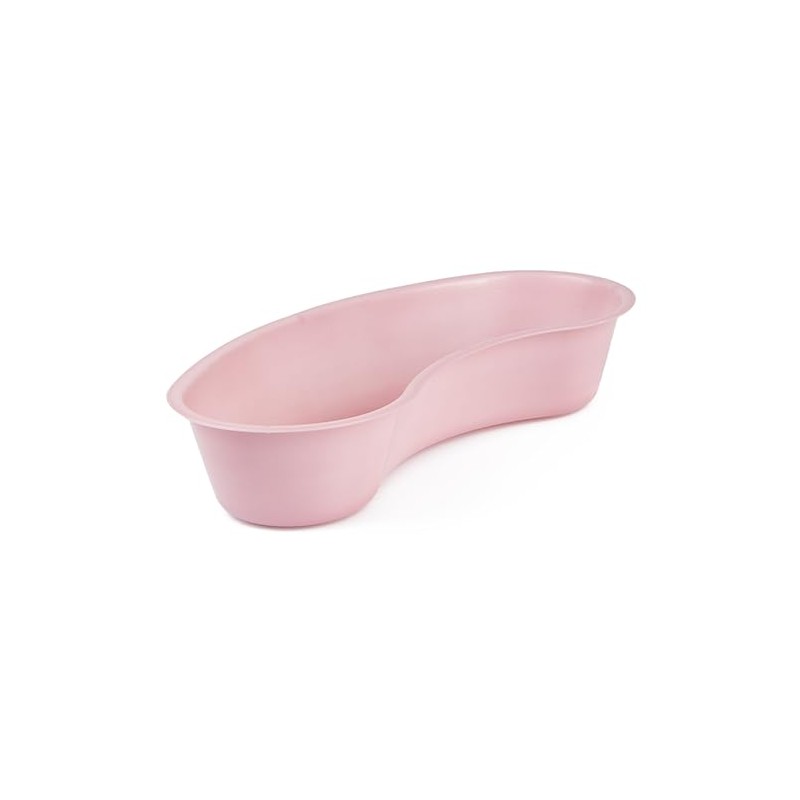 Medegen H310-10 Emesis Basin, Graduated, Dusty Rose, 700mL Capacity, 9.7"