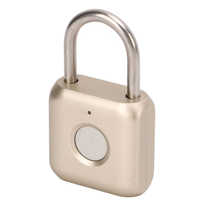 Fingerprint Padlock IPX2 Waterproof Smart Keyless Biometric Thumbprint Lock for