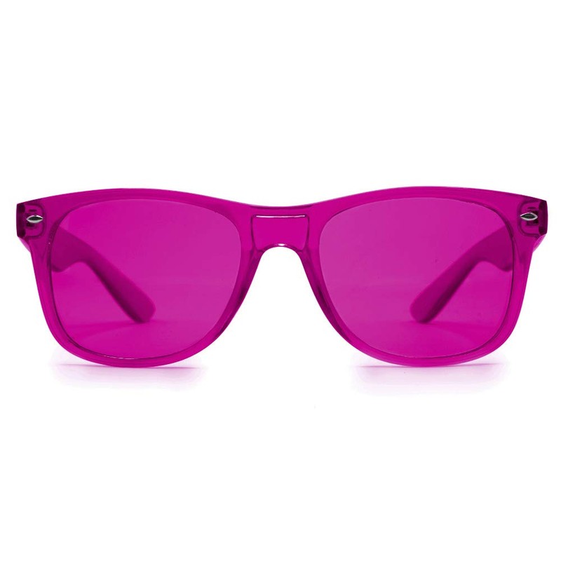 PURPLE CANYON Magenta Color Therapy Glasses for Chakra Healing, Chromotherapy,