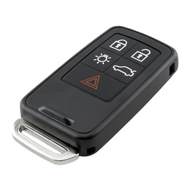 Key Fob Cover Shell Case Replacement 5 Buttons Key Fob Remote Control Shell Case - Compatible for Volvo XC60 2010-2013, for Volvo XC70 2008-2013 - Replace Part PG788A