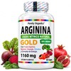 Purely Organics Arginina Gold, L-Arginina, Citrulina y Betabel, 90 Cápsulas