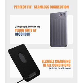 Seltureone 4 Pack USB-C Charger Compatible with PLAUD Note AI Voice Recorder Only, Plaud Replacement Charger 2FT Magnetic Charging Cable Accessories for PLAUD Note AI Voice Recorder