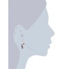 Valero Pearls Women's Earrings 925 Sterling Silver with Freshwater Cultured