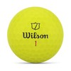 Wilson Unisex Adult Staff Model X Golf Ball, Yellow, No
