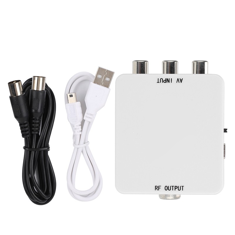 AV to RF Mini Video Converter Box Driver Free Adapter