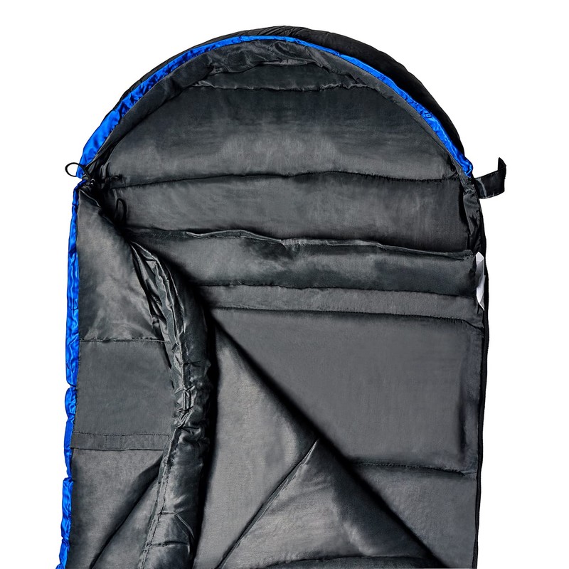 BLACK CREVICE Kinder-Schlafsack, blau