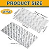 Shimeyao 15 Pcs 4x8 Inch Pronged Truss Mending Plates Galvanized