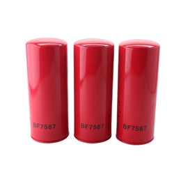 HLBTK Fuel Filter Compatible with Caterpillar C10 C12 C13 C15 C16 diesel engines Replaces BF7587 1R-0749 FF5319 P551319 1290372 Pack of 3