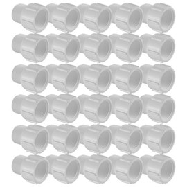 Lesso America 434 Series PVC Pipe Fitting - Riser Extension - Schedule 40 (White) - 1/2" (FIPT×MIPT) 100 PCS/High-Flow Capacity/Plumbing, Irrigation, Pool, Spa/NSF Certified (434-005)