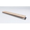 Jende 1x6 Rough Cow Leather Strop-5mm acrylic Mounted-fits to Jende