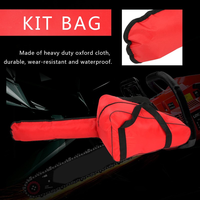 Chainsaw Carrying Bag Heavy Duty Waterproof Oxford Cloth Portable Bag