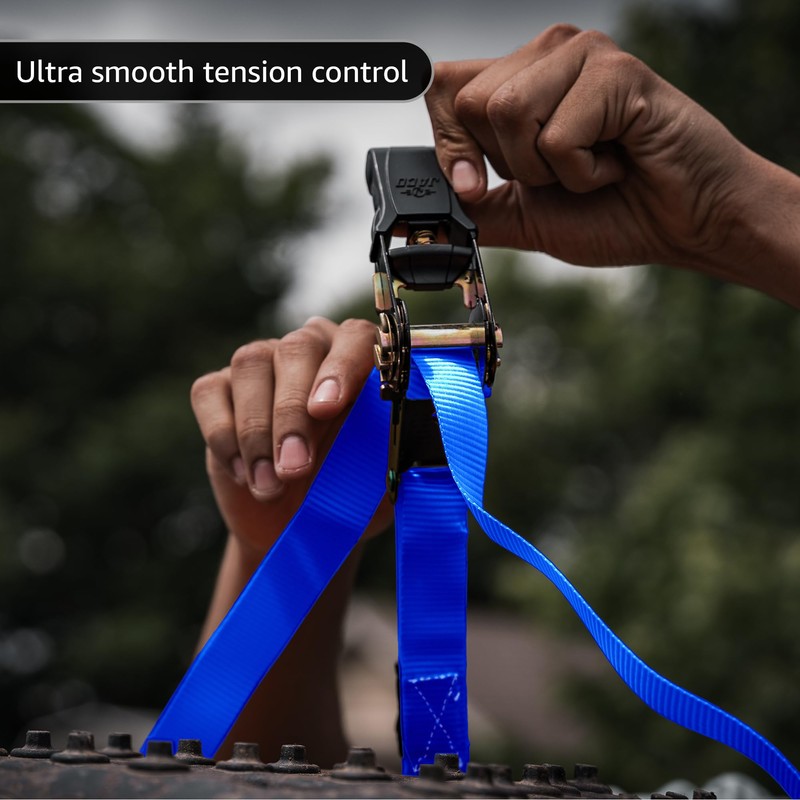 JACO Ratchet Tie Down Straps - 1 inch x 15