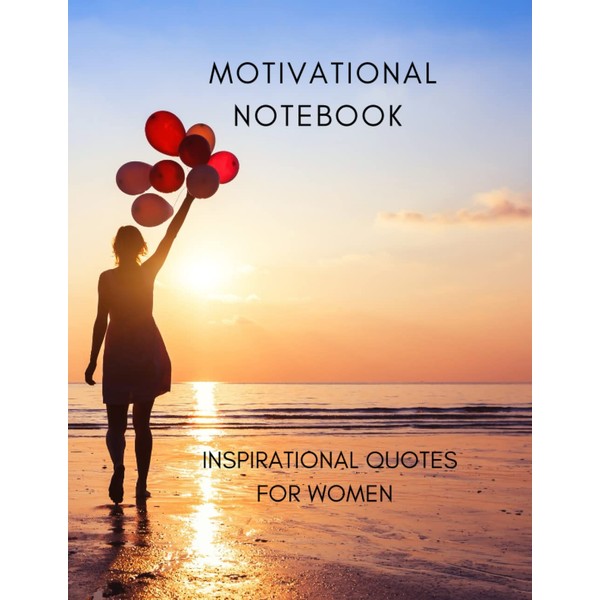 8.5 "x11" Journal, Motivational Notebook, With Powerful Inspirational Quotes For
