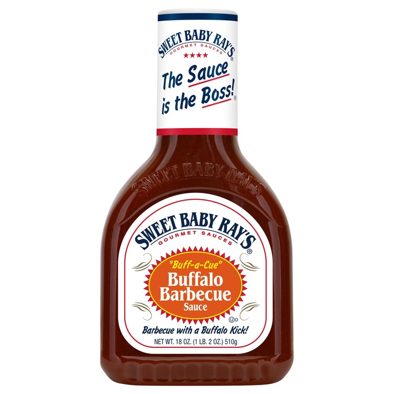 Sweet Baby Ray’s Buffalo Barbecue "Buff-a-Cue", 18 Oz (Pack of