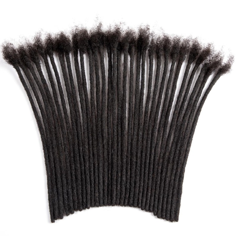 Originea Dreadlock Human Hair Extensions for Women/Men, 0.6 cm Thick,