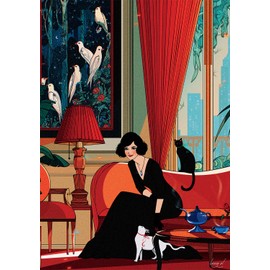 Buffalo Games - Laura El - Ophelia - Large Piece Jigsaw Puzzle for Adults - Challenging Puzzle Perfect for Game Nights - Finished Size is 21.25 x 15.00