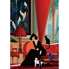 Buffalo Games - Laura El - Ophelia - Large Piece Jigsaw Puzzle for Adults - Challenging Puzzle Perfect for Game Nights - Finished Size is 21.25 x 15.00