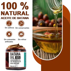2PCS Batana Oil,Aceite de Batana Para Cabello Repara el cabello, haciéndolo más fuerte y grueso，Batana película para el cabello con Hidrata, Reduce Quiebre y Brillo Saludable
