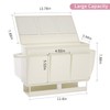 Frjjthchy Bedside Caddy Bedside Organizer,Bed Caddy with 11 Pockets and