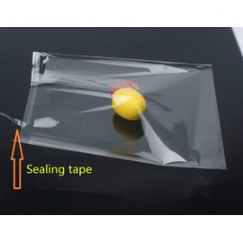 Cellophane Bag 5 x6.5 inch Clear Resealable Bags Plastic Self Adhesive Bags Good for Bakery,Favors, Candle, Soap, Cookie Office Stationery Storage Bags,Arts & Crafts (5X6.5inch-100Pcs)