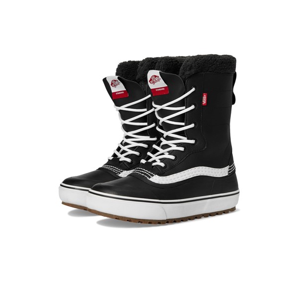 Vans Unisex U MTE Standard Waterproof Snow Shoe, Black/White, 7.5