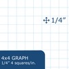ROARING SPRING Science Lab Notebook, 4x4 Graph Ruled, 50 Numbered