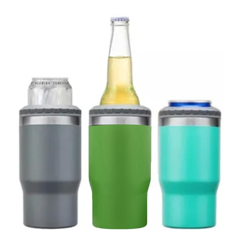 14oz Can Bottle Insulated Holder 304 Stainless Steel Insulated Can