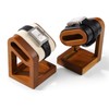 Papten SM23503 Single Watch Stand, Wooden Display, Storage, Photography, Luxury,