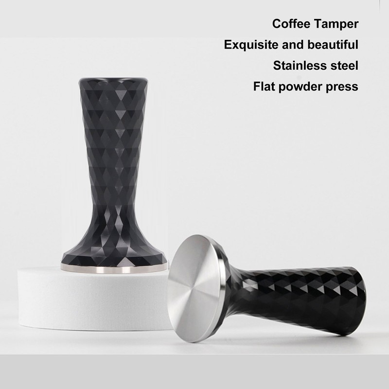Coffee Tamper Food Grade Safe Coffee Hand Tamper with Flat