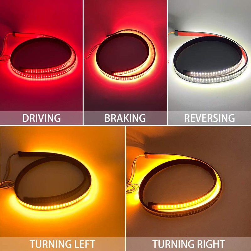 1797 Tailgate Light Bar LED Tail Brake Backup Reverse Turn