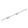 MGN7C Linear Guide Rail High Accuracy 4 Point Contact Smoothly