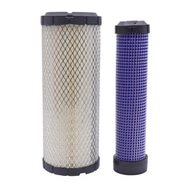 Outer & Inner Air Filter Kit TA040-93230 TA040-93220,Compatible with Kubota L2500 L2800 L2900DT L3130 L3240 L3400 L4630 L4330,Replaces Donaldson P821575 P822858,Kawasaki 11013-7020 11013-7019