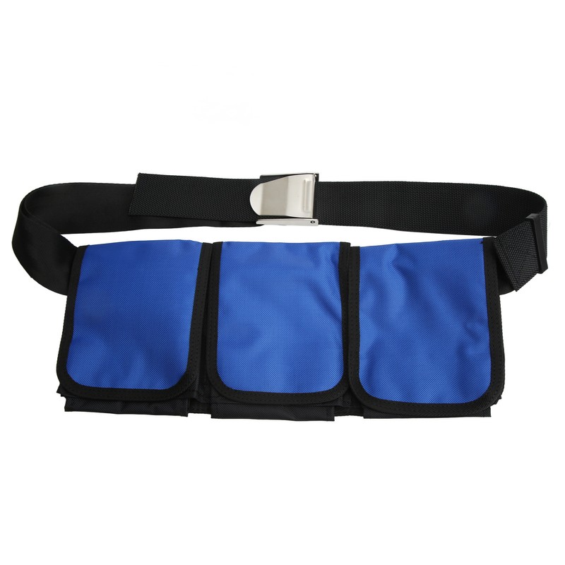 Diving Weight Belt Snorkeling 3 Pocket Weight Belt Quick Release