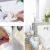 Naisfei 4 Pieces Drain Stopper, Bath Tub Drain Stoppers, Rubber