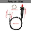Kyuionty 2 Pcs Piezo Igniter Kit, Push Button Spark Straight