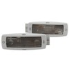 2pcs Rear Reading Dome Light 3B0947291 Gray Shell High Brightness