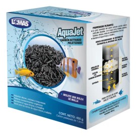 Carbon Activado Para Acuario 450 G 1.5 Mm Filtrante Pecera