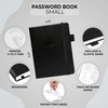 Clever Fox Password Book with alphabetical tabs. Internet Address Organizer