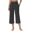 MIVEI Capri Pants for Women - Cropped Wide Leg Yoga